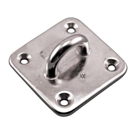 Suncor 316 Stainless Steel Square Pad Eye (Heavy Duty) 3" (S3704-0000)