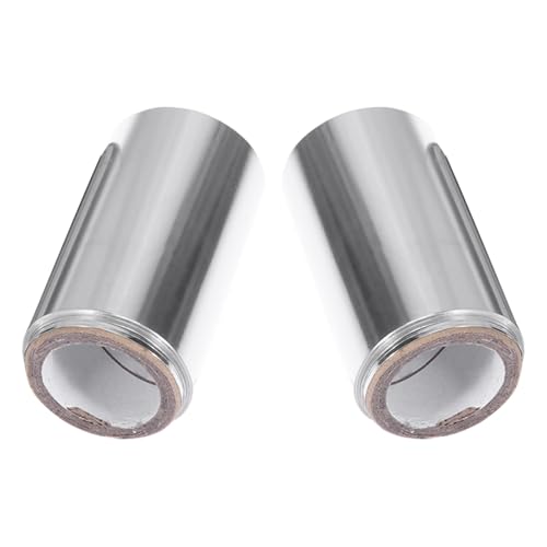 VINTORKY Herramienta para Permanente y Coloración del Cabello 2 Unidades Papel Aluminio Estándar Acelerador Térmico para Peluqueros Profesionales y Aficionados