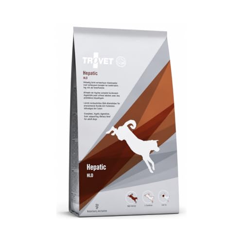 Trovet Hepatic Trockenfutter | 3 kg | Diät-Alleinfuttermittel für Hunde | Kann zur Unterstützung der Leberfunktion beitragen | Bei Leberinsuffizienz Erwachsener Hunde und Welpen