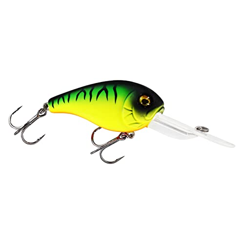 Westin MegaBite DR Crankbait 6cm 19g - Wobbler, Farbe:Firetiger