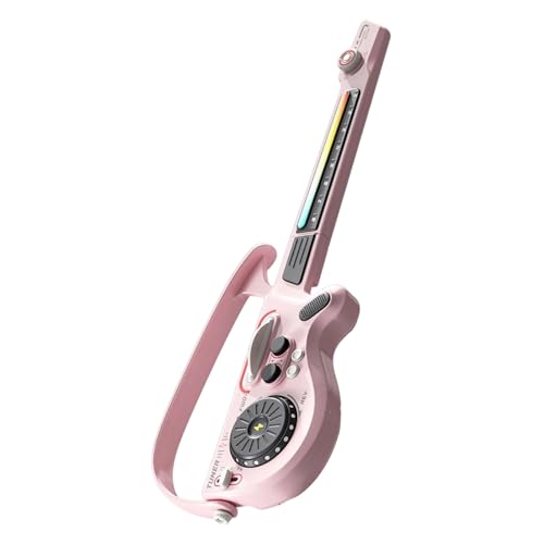 Guitarra para - Juguete Educativo sin Cuerdas e Inalámbrico,Conjunto Musical de Guitarra Baja,para Adolescentes Principiantes Casa Viaje Sala De Clases Navidad