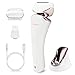 PRITECH Battery Powered Wet and Dry Portable Travel Electric Shaver Lady Hair Trimmer for Women LD-8805