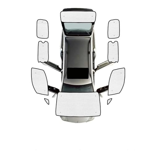 Pare-soleil van Nissan NV200 camping de voyage thermique avant