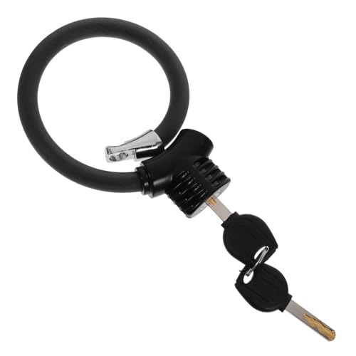 BESPORTBLE Water-Resistant Bike Chain Lock Round Shape Anti-Theft Security for Bicycles and Portable