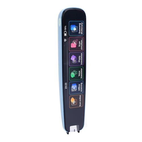 Asixxsix Translation Pen, 142 Language Translator Pen with Point Reading Function Multilingual Voice Translation for Travel Learning and Dyslexia Support, Scanning