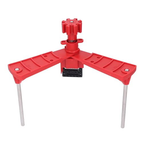 Pipe Ball Valve Lock Universal Heavy Duty Dual Arm Safety Handle Lockout Device for Industrial Equipment Energy Isolation Made of Nylon and Stainless Steel