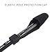 Fcnjsao 3 Set Canes Sleeves Protector Case Fastening Strap Fishing Rod Tip Covers Rod Tie Outdoor Fishing Accessories