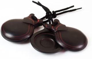 CASTAÃ‘UELAS - Jale (70/VR) Fibra Negra Doble Caja Con Vetas Rojas (Numero 8) Profesional