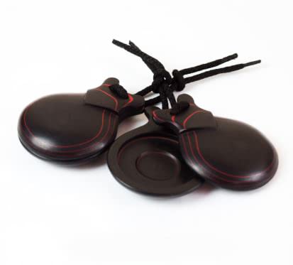 CASTA�UELAS - Jale (70/VR) Fibra Negra Doble Caja Con Vetas Rojas (Numero 7) Profesional