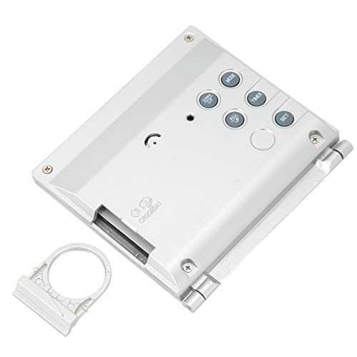 Aqur2020 Electronic Compact Alarm Foldable Calendar Easy To Read Atomic Desktop Clock Auto Set Digital Alarm Clock Screen With Time/Date/Temperature Display- Perfect For Nightstand Or Desk #TOP7