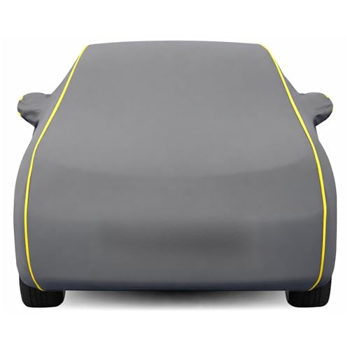 Image of Kayme Premium Grey Ignis Car Cover Waterproof for (All Models & Variants - Petrol, Diesel, CNG & EV) |Speacially Custom Fit with Mirror Pockets |All-Weather Protection - Outdoor Car Body Cover