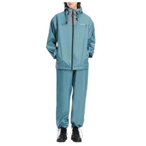Ensemble veste de pluie et pantalon poncho étanche homme et femme