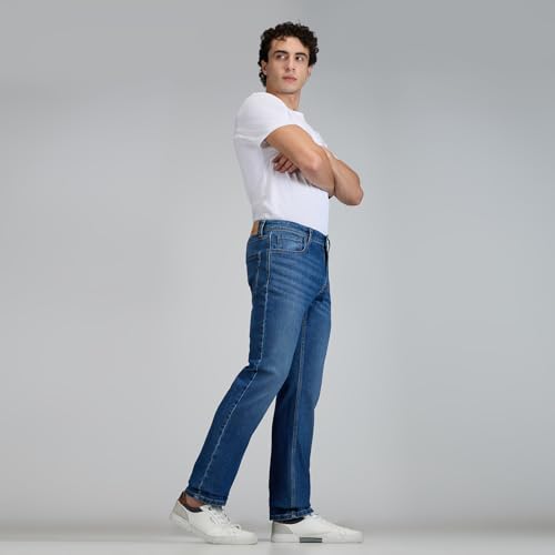 Image of Pepe Jeans Men's Jeans | Straight Fit | Mid Rise | Stretchable