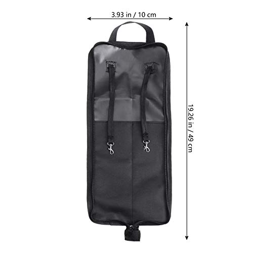 HEALLILY Saco de Baqueta Porta-Baqueta Saco de Martelo Baquetas Portáteis Carregando Bolsa Bolsa de
