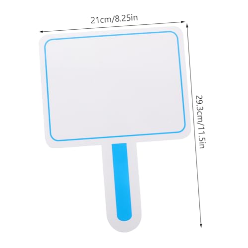 Tablero borrable blanco práctico para votación miniatura 2