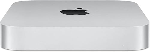 Apple Computadora de escritorio Mac mini, chip M2 con CPU de 8 núcleos y GPU de 10 núcleos, principios de 2023, 24 GB, SSD de 512 GB