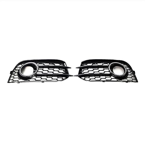 Grille antibrouillard A1 8X cache calandre nid d'abeille 8X0807681A avant