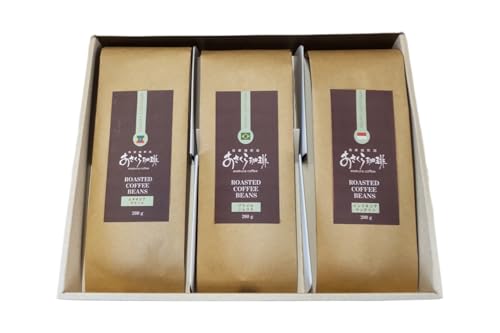 コーヒー カフェインレスコーヒー 200g×3:粉