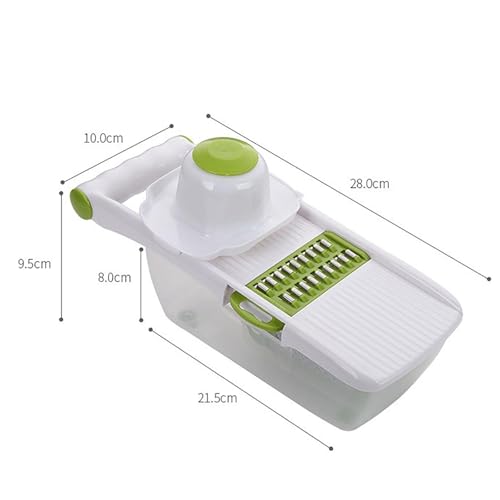 Cortador de vegetales ajustable con contenedor miniatura 3