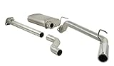 Pace Setter 86-2800 TFX Performance Kat-Back Exhaust Systems Stock Exit Location