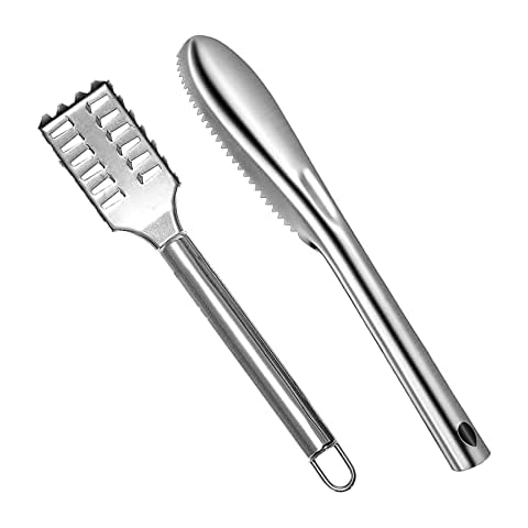 JINSHIN 2-Piece Fish Scaler Set Cover