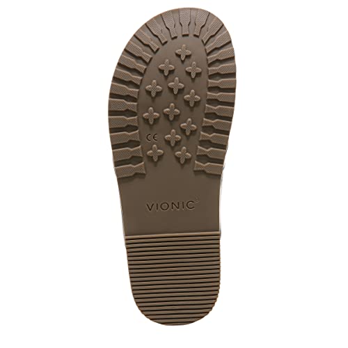 Image of Vionic Women's Georgie Mule - Comfortable Flats that Includes a Built-in Arch Support Insole that Helps Correct Pronation and Alleviate Heel Pain Caused by Plantar Fasciitis, Medium Width Sizes 5-12