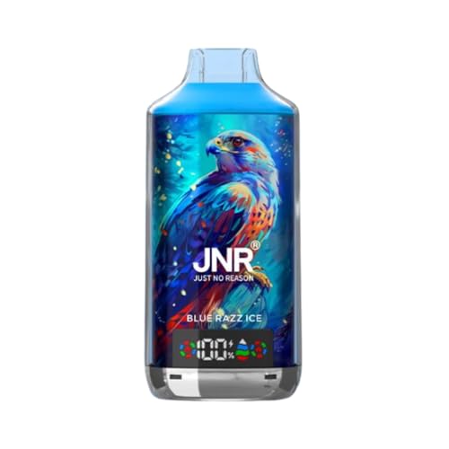 Puff +16000 JNR Falcon Blue Razz Ice - Sin nicotina + goddies Grossvaper