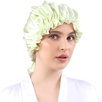 KLAARI Silk Bonnet Sleep Cap Silk 