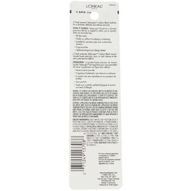 L'Oréal Paris Telescopic Precision Liquid Eyeliner, Carbon Black (Pack of 2) - Image 7