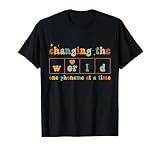 Changing The World One Phoneme At A Time Dyslexia Teacher T-Shirt