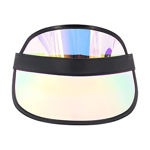 Image of Surkat Plastics Clear Sun Visors UV Protection Hat Cap Headwear Sunhat for Golf Tennis Beach Cycle