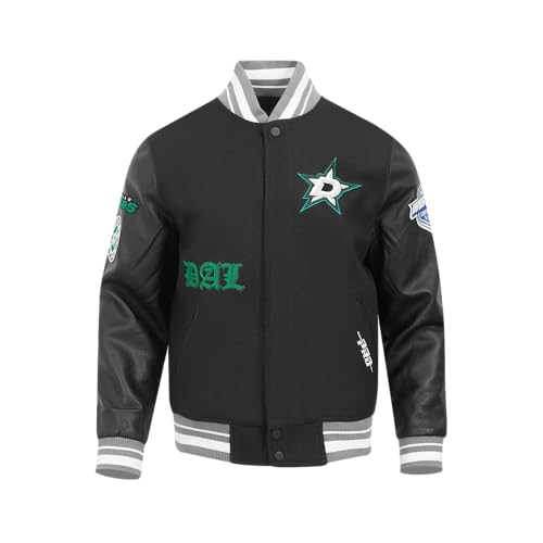 Image of Pro Standard Mens NHL Old English Varsity Jacket