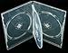 Price comparison product image Elixir 10 X Clear 4 Way DVD/CD Cases