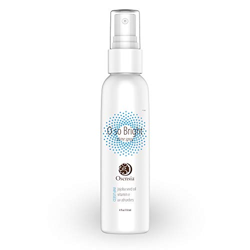 Shine Spray and UV Protectant - Hair Polish and Growth Stimulator, Jojoba Oil, White Birch Extract, Vitamin E Humidity Resistant Glossy Finishing Spray for Dry, Damaged, Color Treated Hair by Osensia