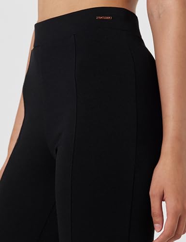 Image of Van Heusen Women's Stretch Fit High Rise Athleisure 4 Way Stretch Treggings - Body Hug, Flexible Waistband