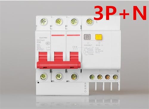 Disjoncteur RCBO RCD 2P DZ47LE D 20A interrupteur différentiel - 4