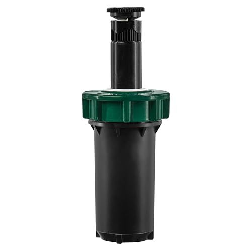 Orbit 80307 Professional Series Adjustable Pop-up Garden Watering Sprinkler, Black