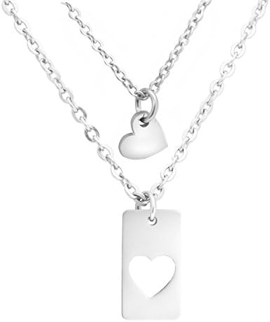 Eilygen Mother Daughter Necklace Set 