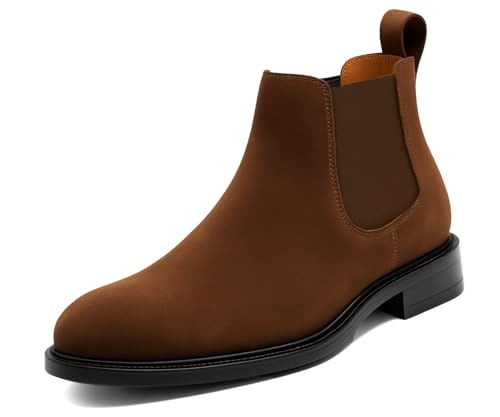 Image of Kraasa Men's Slip On Fashion Chelsea Boots | High Tops, Soft Cushioned Insole, Comfortable Fit, Trendy, Stylish Boots