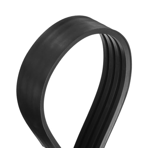 Image of uxcell 4 /A92 or 4 /4L940 Banded V-Belt Classic Wrapped Rubber, 4 Banded /4 Ribs, A Profile, 92 inch(2337mm) Inside Circumference