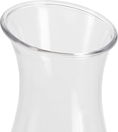 Image of Carlisle FoodService Products 7090207 Cascata Carafe Juice Jar Beverage Decanter Only, Plastic, 1 L, Clear