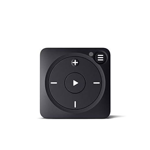 Mighty Vibe Spotify and Amazon Music Player - Bluetooth & Wired Headphones - 1,000+ Song Storage - No Phone Needed - Black