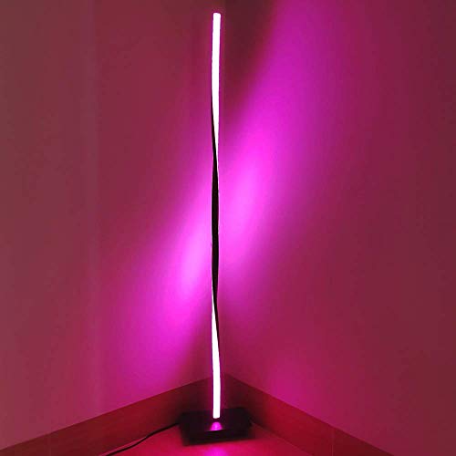 Lámpara de Pie Led moderna y regulable con control remoto para iluminar espacios 4