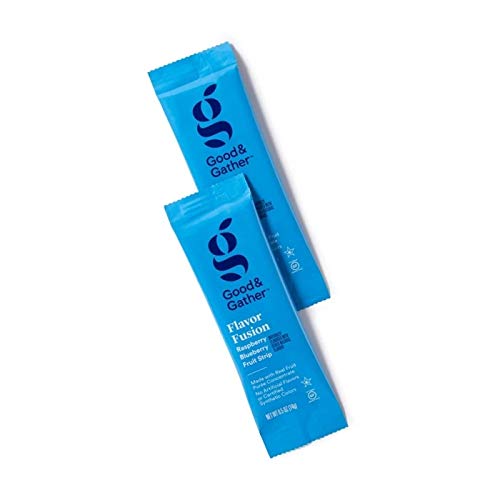 Good and Gathe Flavor Fusion Fruit Strips Fruit Leathers Spuntino salutare a base di vero concentrato di purea di frutta R 10 Strips - Image 4