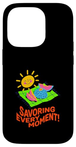 Savoring Every Moment �s�N�j�b�N�A�[�g�f�U�C�� �X�}�z�P�[�X iPhone 14 Pro �p