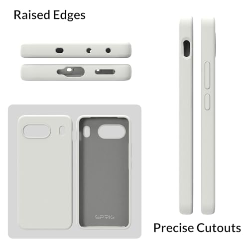 Image of SPRIG Compatible with OnePlus Nord 4 Premium SilkTone Back Cover Drop Tested Shock Proof Mobile Case for Men, Women, Boys and Girls with Camera Protection (Light Grey)