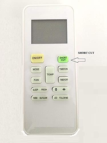 Image of VNQ Remote Compatible with Lloyd Split Ac Remote (Your Old Remote Must be Exactly Same) (Next-3)
