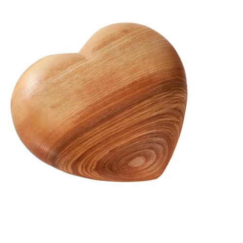 Cœur en bois 3D sculpté pour une décoration intérieure authentique et poétique