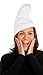 Smurf Costume Hat for Adults - 100% Polyester Plush Velboa & Foam Backed, Adjustable Size, Gnome Elf Cap