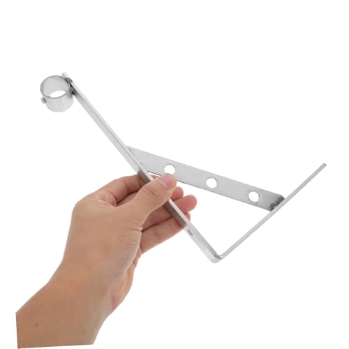 Fixation stable pour penderie et support tringle mural acier - 6